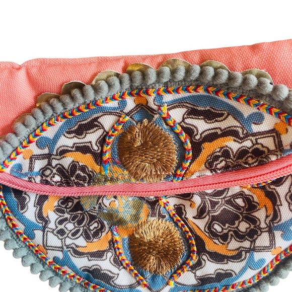 DEBBIE KATZ South Beach Boho Fanny Pack Coral - Picture 4 of 8